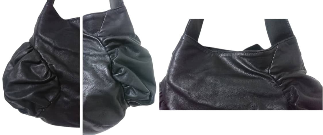 요지 야마모토 와이즈 소가죽 변형 숄더백 상품이미지6