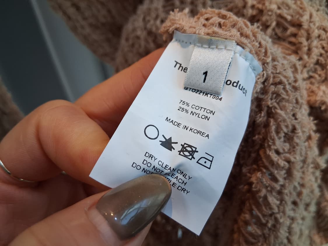 더오픈 프로덕트 그물니트 상품이미지7