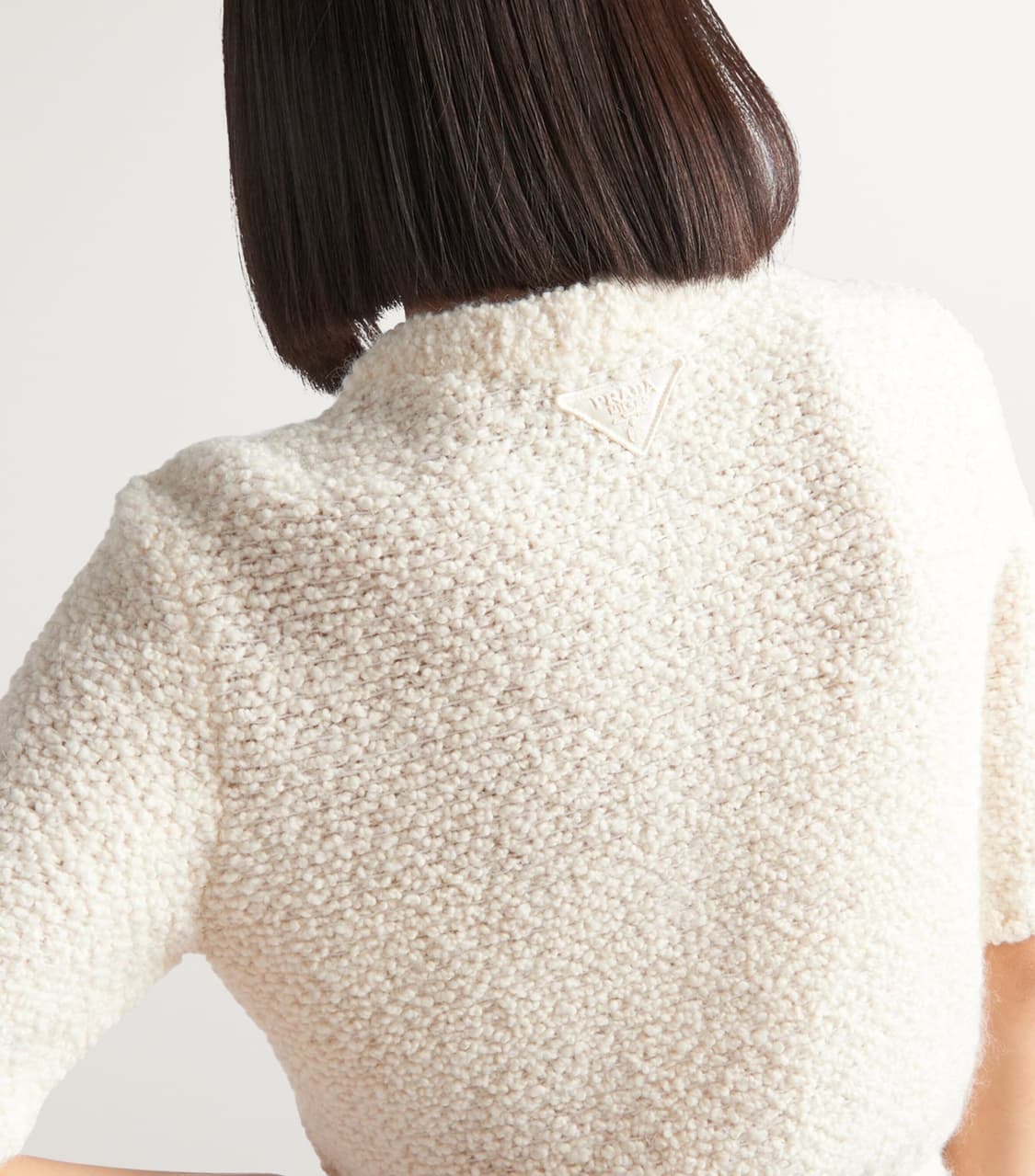 프라다 23FW 부클레 모헤어 니트 가디건 상품이미지9