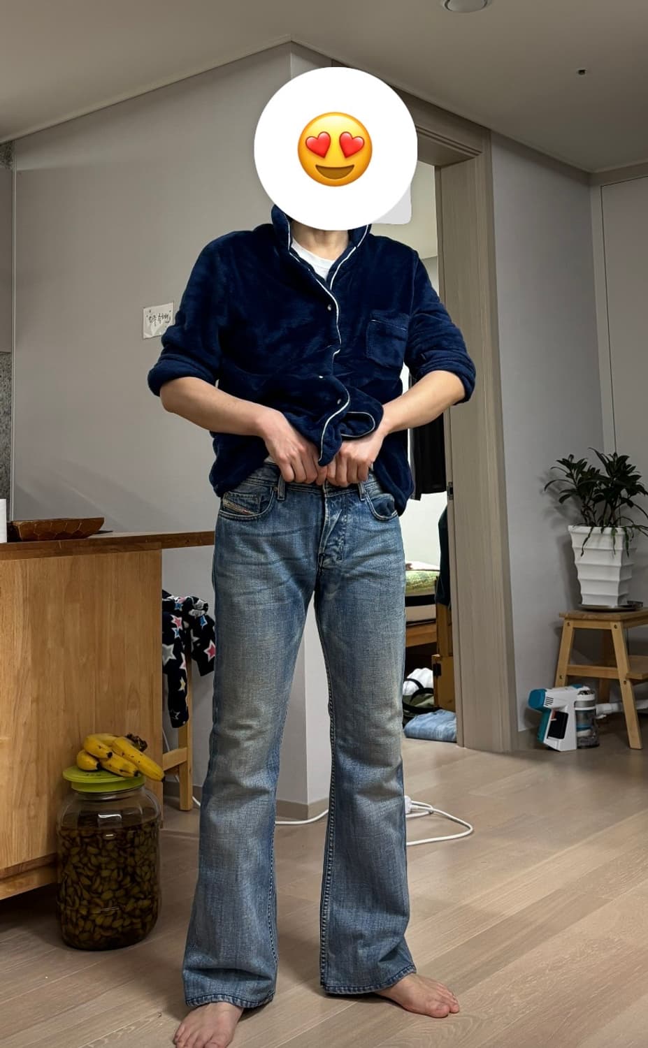 디젤 자탄 부츠컷 청바지 상품이미지1