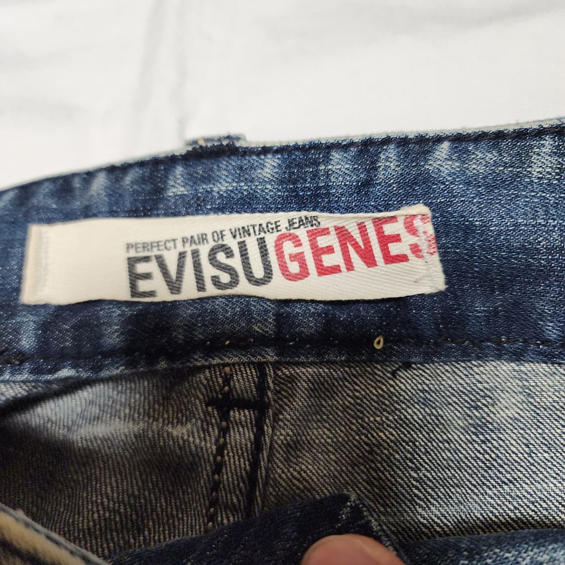 에비수 락시크 워싱 아이스 데님팬츠 상품이미지8