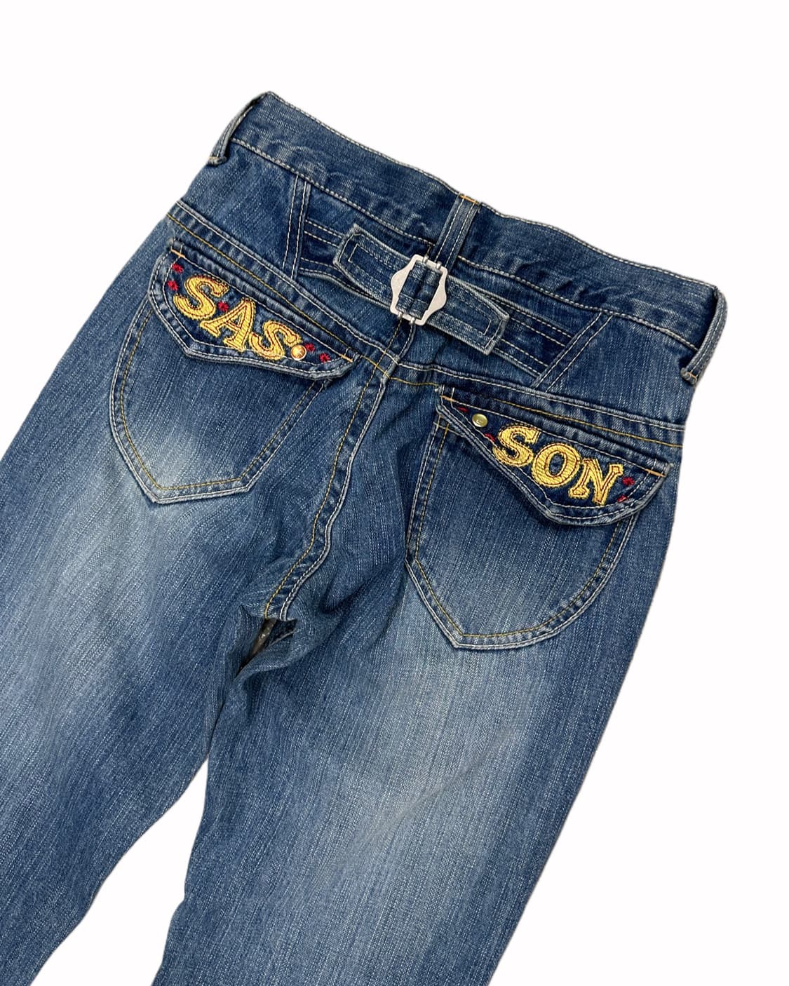 embroidery strap slim jean 상품이미지6