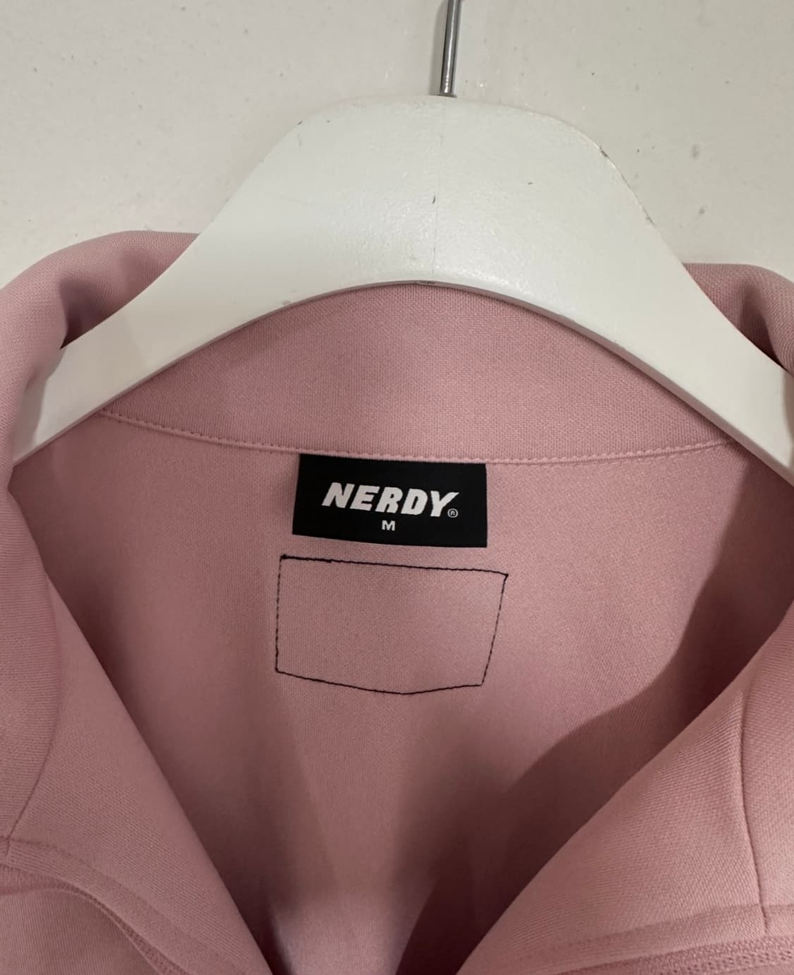 NERDY 널디 핑크 트랙탑 져지 상품이미지5