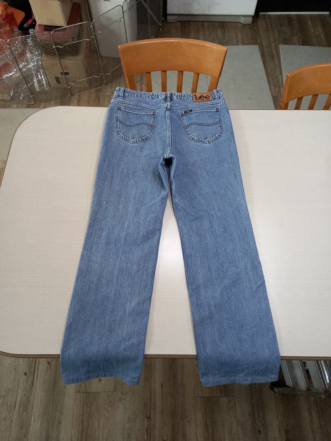 34 90's LEE Kor 일자진 연청 34-565 상품이미지2