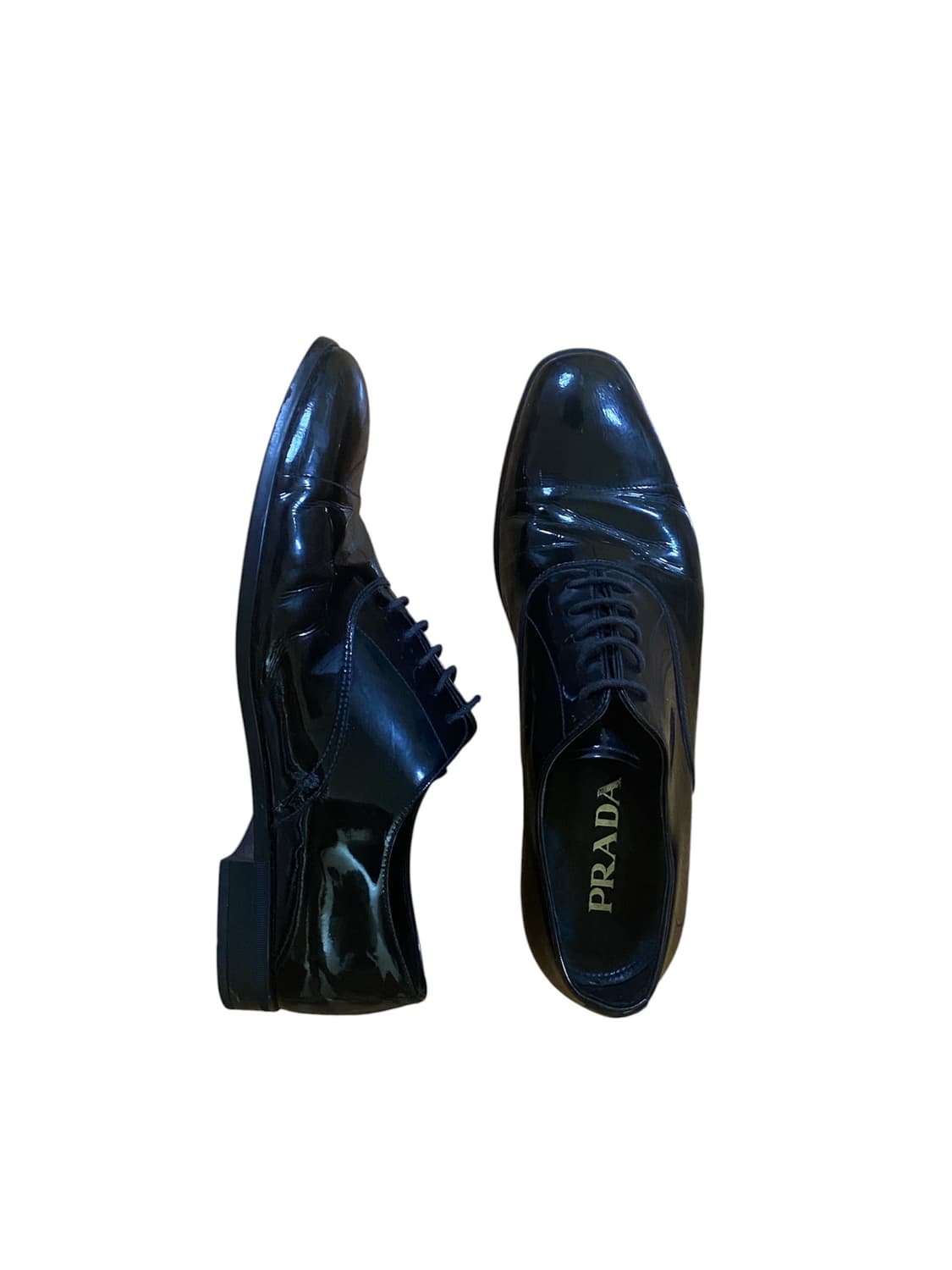 Prada Cap Toe Oxford Shoes 상품이미지4