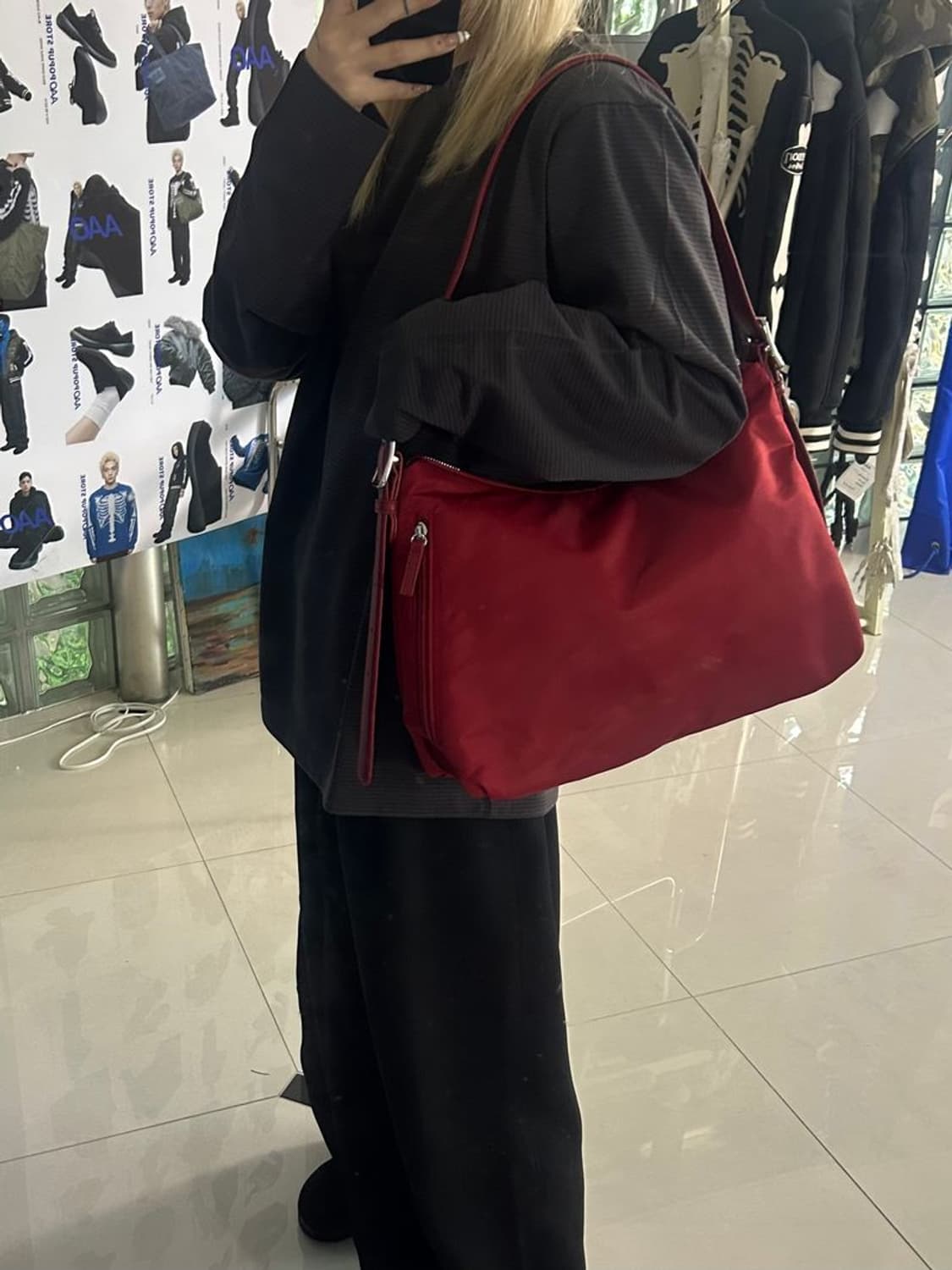 2WAY NYLON BAG 양방향 나일론 가방 상품이미지1