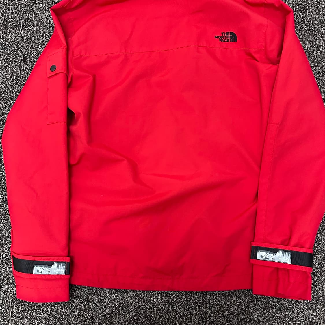 노스페이스 화이트라벨 바람막이 자켓 레드 95(M) 상품이미지8