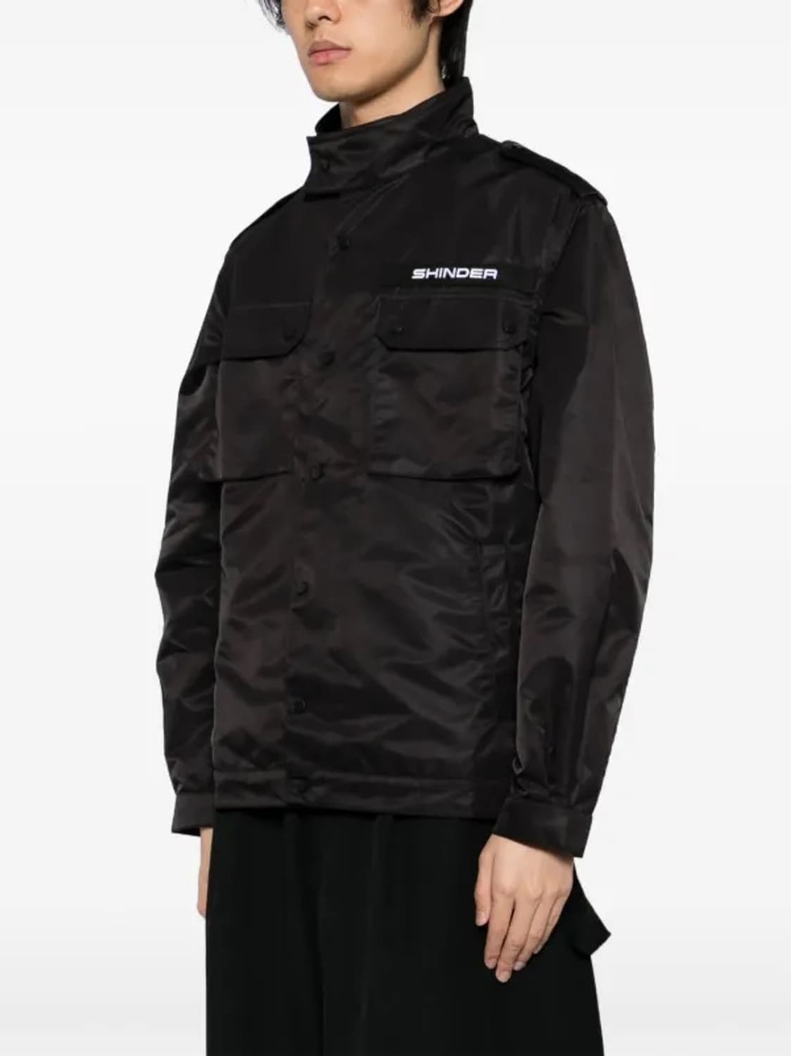 [S] OLLY SHINDER 월드 서비스 자켓 블랙 24SS 상품이미지2