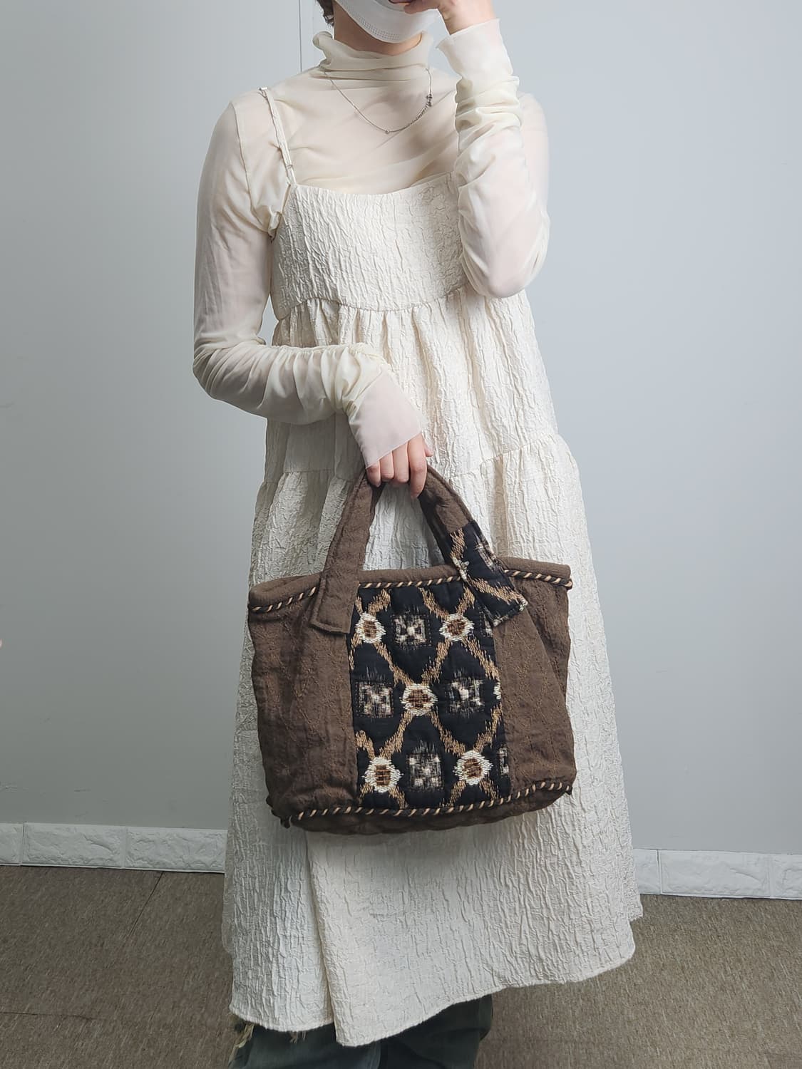 퀼트 숄더백 상품이미지3