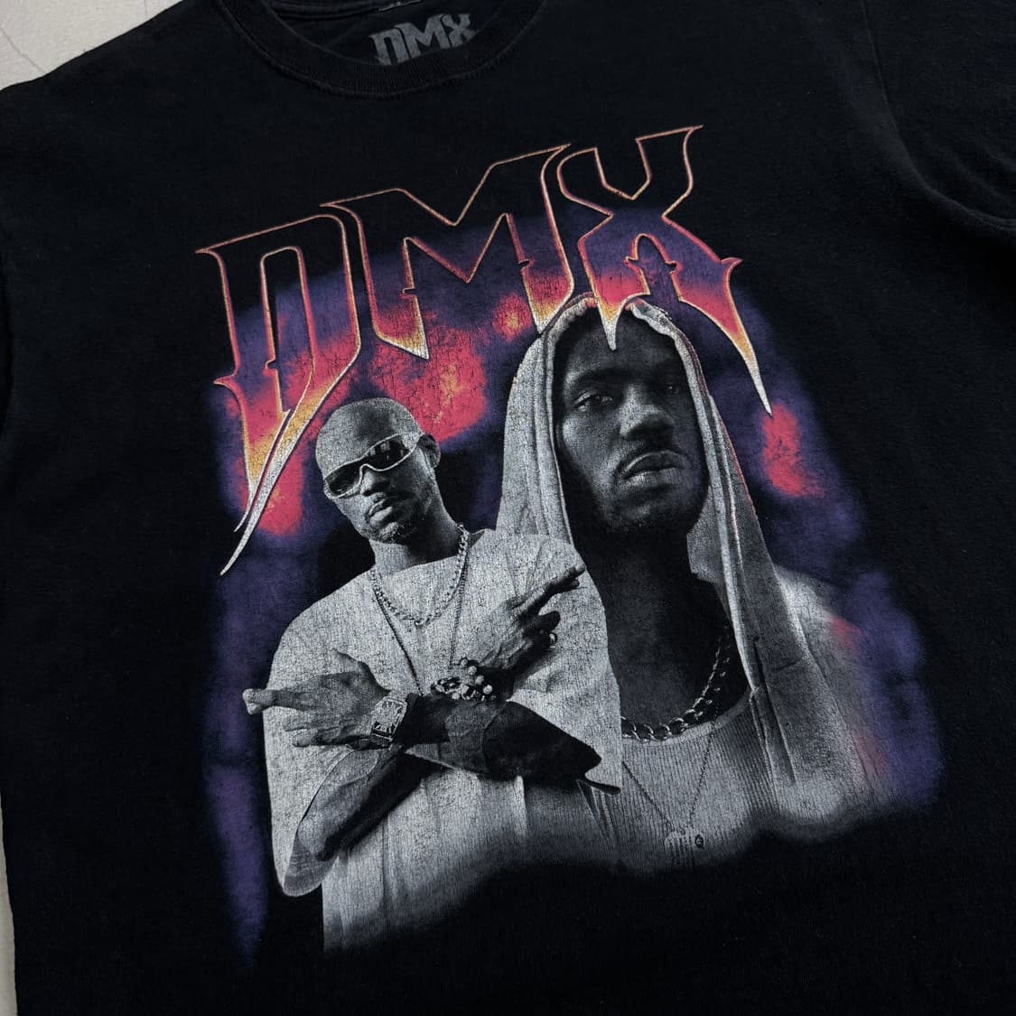 DMX 빈티지 랩티 힙합티 반팔 티셔츠 상품이미지3