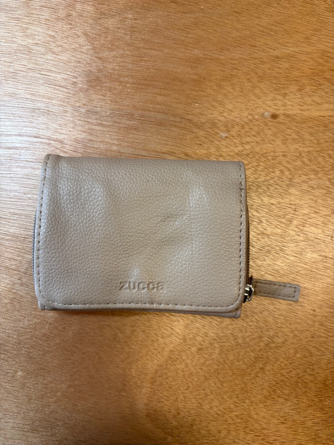 Zucca Light Brown Leather Multi Wallet 상품이미지1