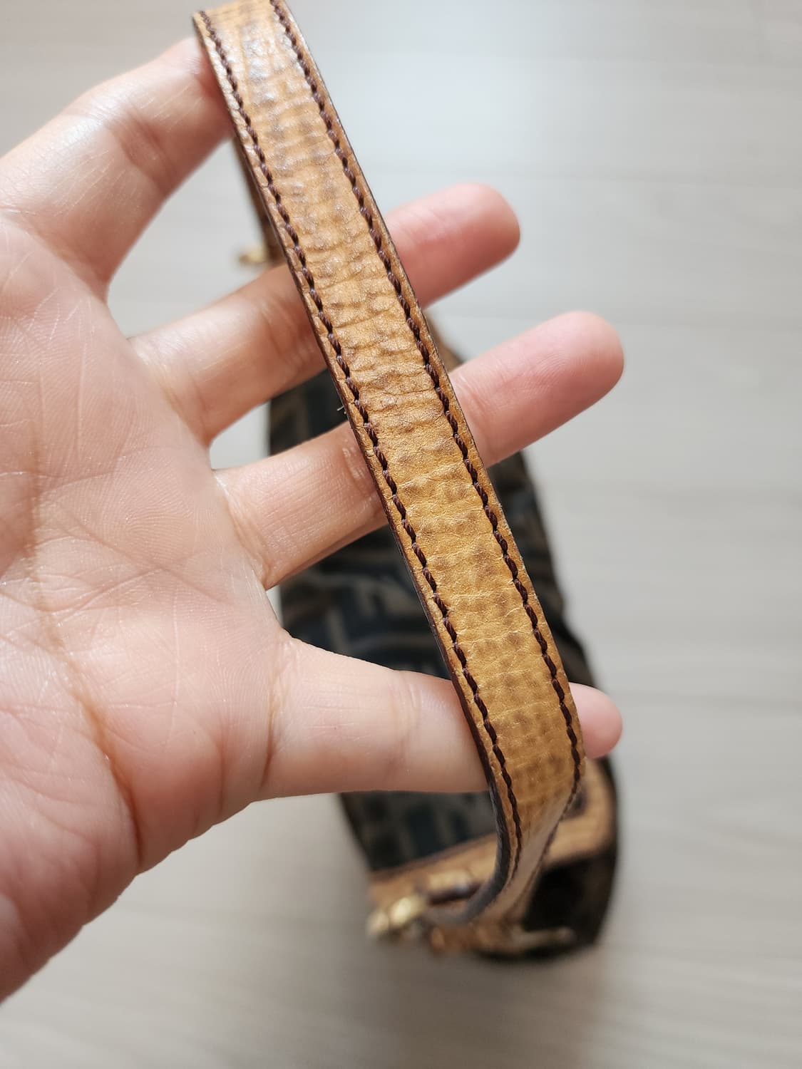 정품 펜디 FF 로고 쉐프 미니 숄더백  상품이미지6