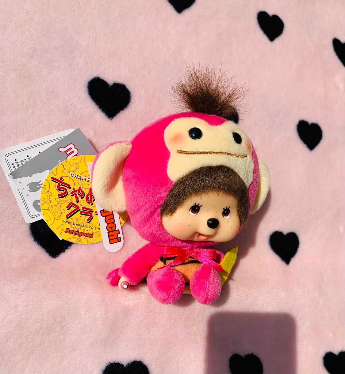 ❌판매완료❌🐵몬치치X차메코 한정 콜라보 인형 키체인 상품이미지7