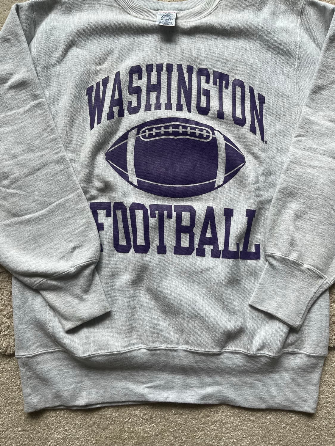 90s 빈티지 챔피온 스웻셔츠 워싱턴 풋볼 (105) 상품이미지5