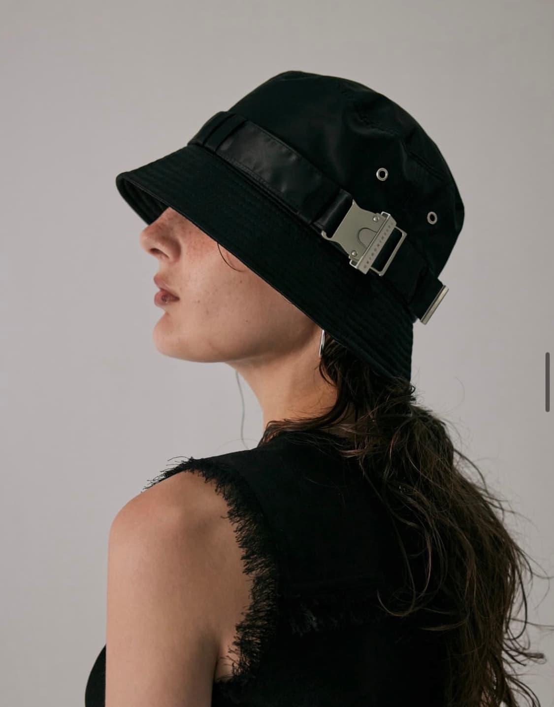 (거의새상품)트리밍버드 모자 버킷 단종템 상품이미지4