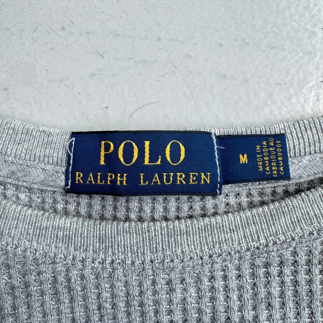 폴로 신형 포니 딱붙 니트 그레이 상품이미지4