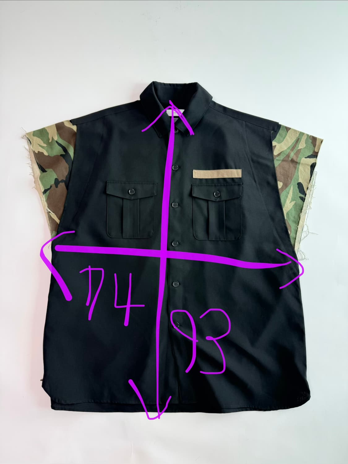 Facetasm 오버핏 셔츠 상품이미지8