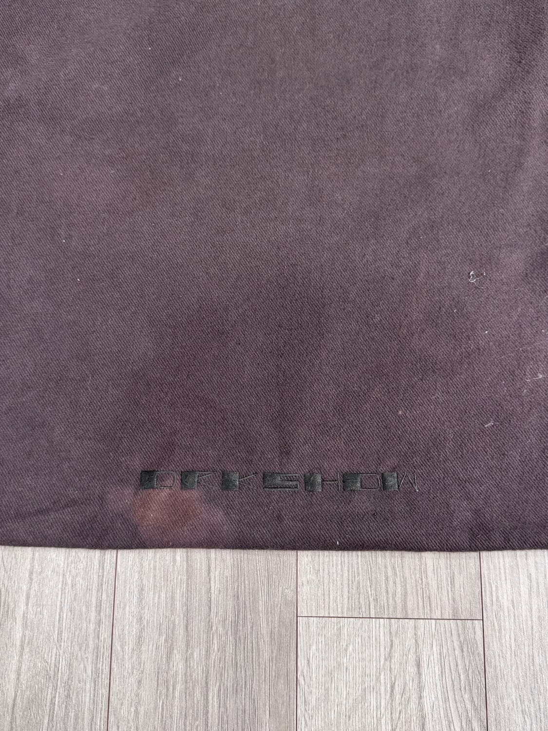 릭오웬스 다크쉐도우 더스트백 차콜브라운 상품이미지2