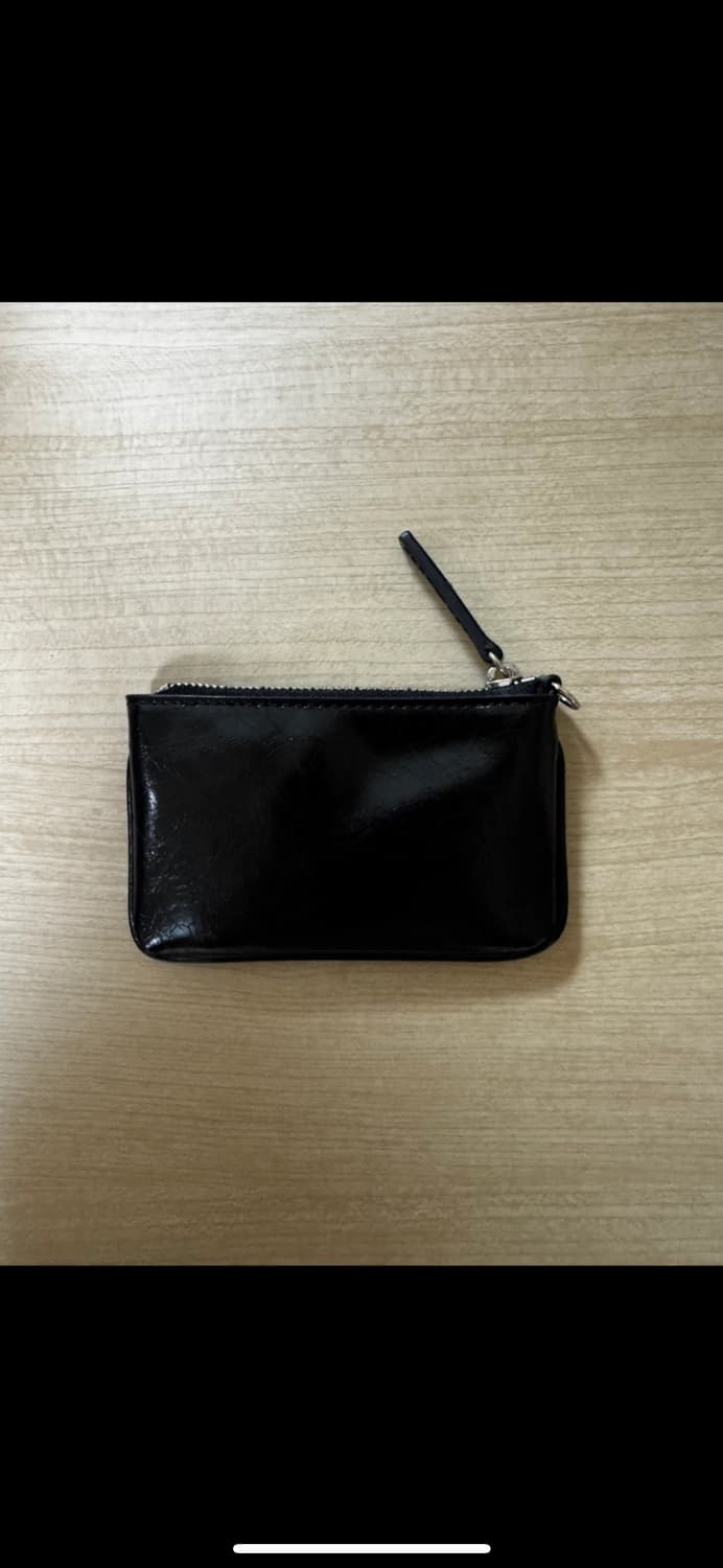 마뗑킴 지갑 GLOSSY LEATHER COIN WALLET 상품이미지3