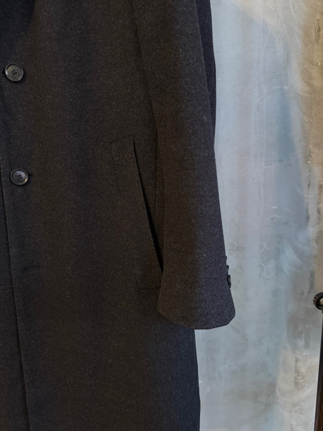 휴고보스 헤비멜톤울 코트 100 상품이미지5