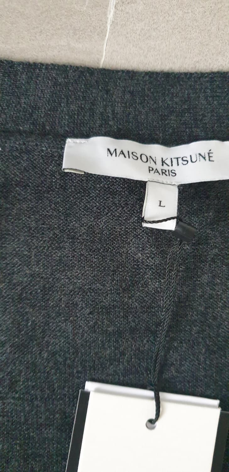 메종키츠네 더블폭스 가디건 남성 L사이즈 새상품 상품이미지4