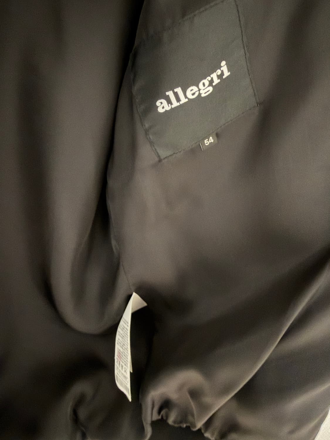 알레그리 남성 후드 가죽 자켓 블랙 54 상품이미지3