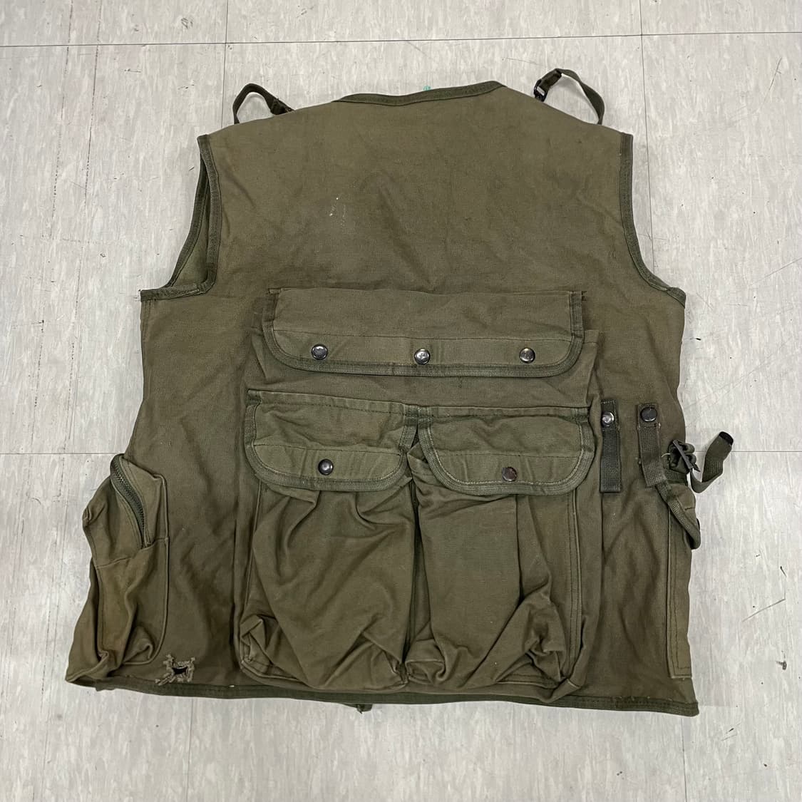 80s 오리지널 한국군 공병 오리지널 조끼 M V8 상품이미지3