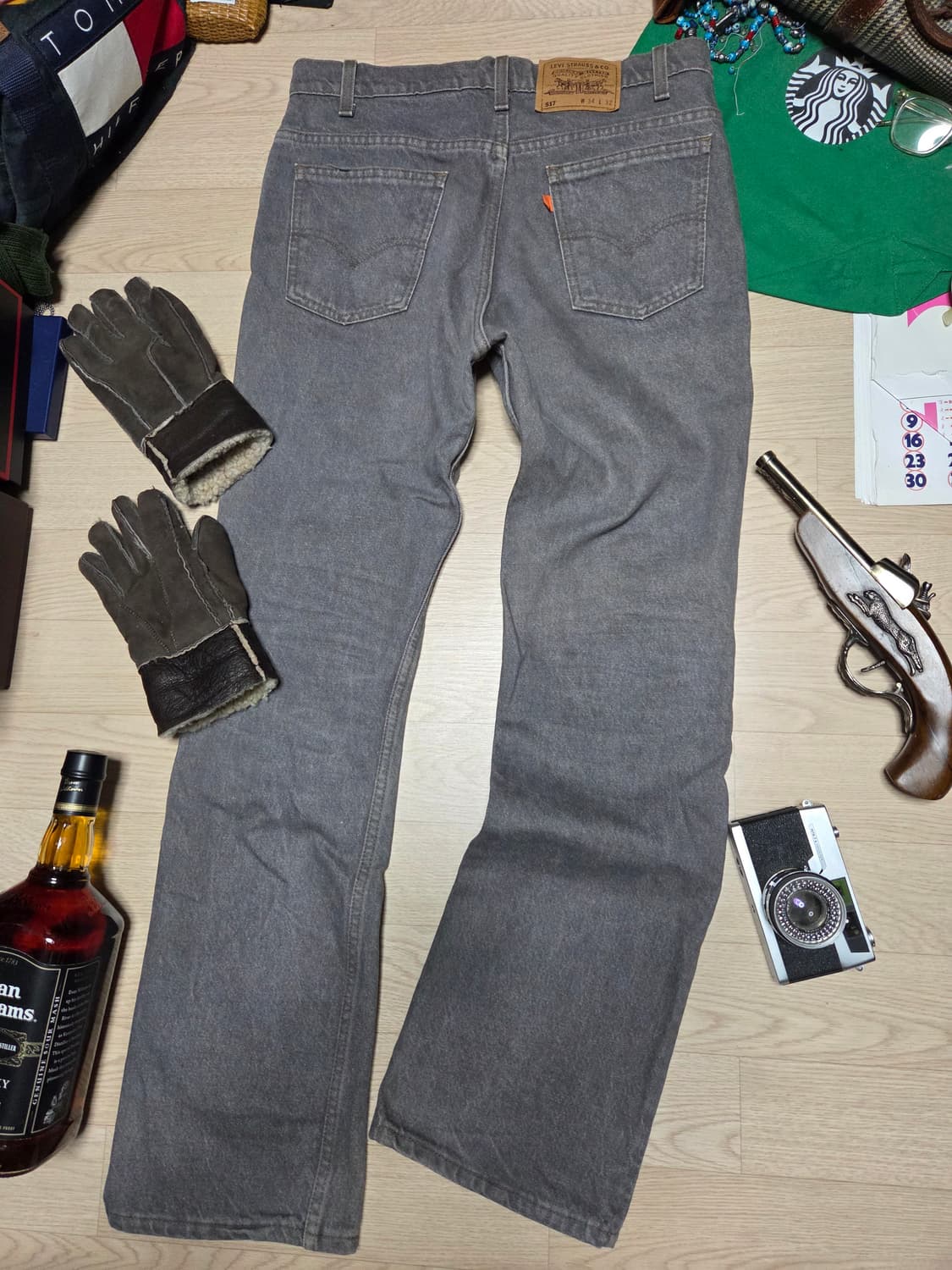 90s LEVIS 517 그레이  95년 517 리바이스 상품이미지2