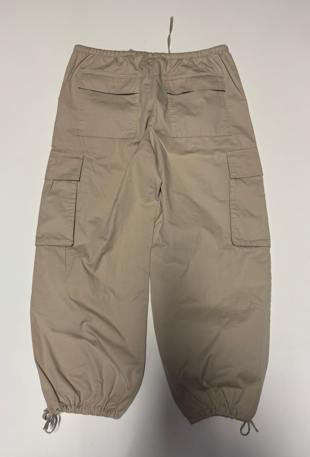 H&M 에이치앤엠 빅 포켓 밴딩 코튼 카고팬츠 L 상품이미지2