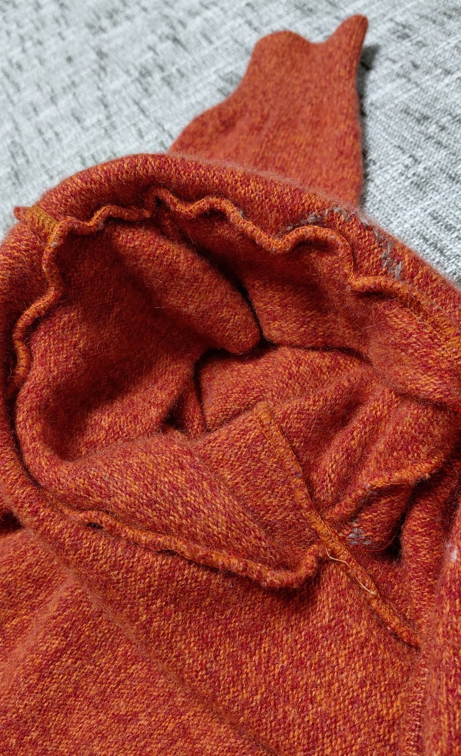 Wilkes Bashford 남성 아가일 니트 집업 M 상품이미지6