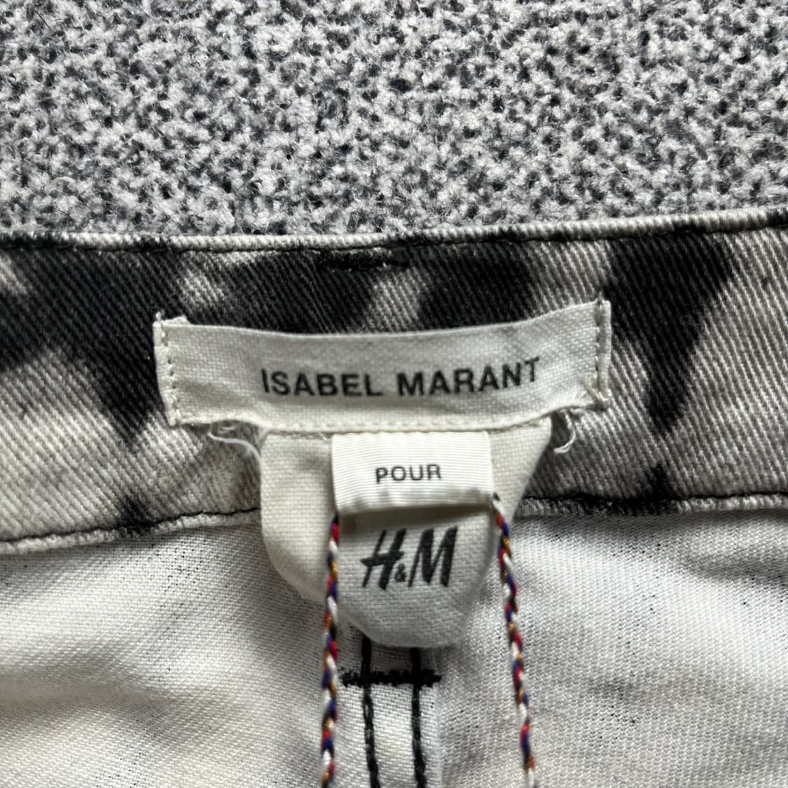 이자벨마랑 x h&m 콜라보 코튼 팬츠 상품이미지2