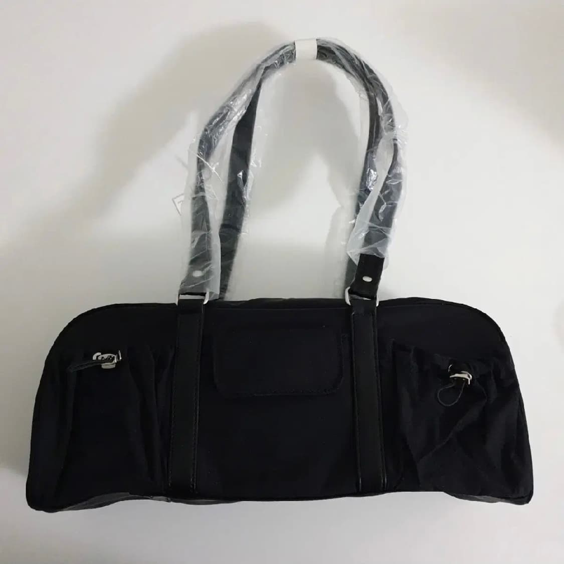 우화 가방 숄더백 블랙 RECTANGLE 3POCKET TOTE  상품이미지6