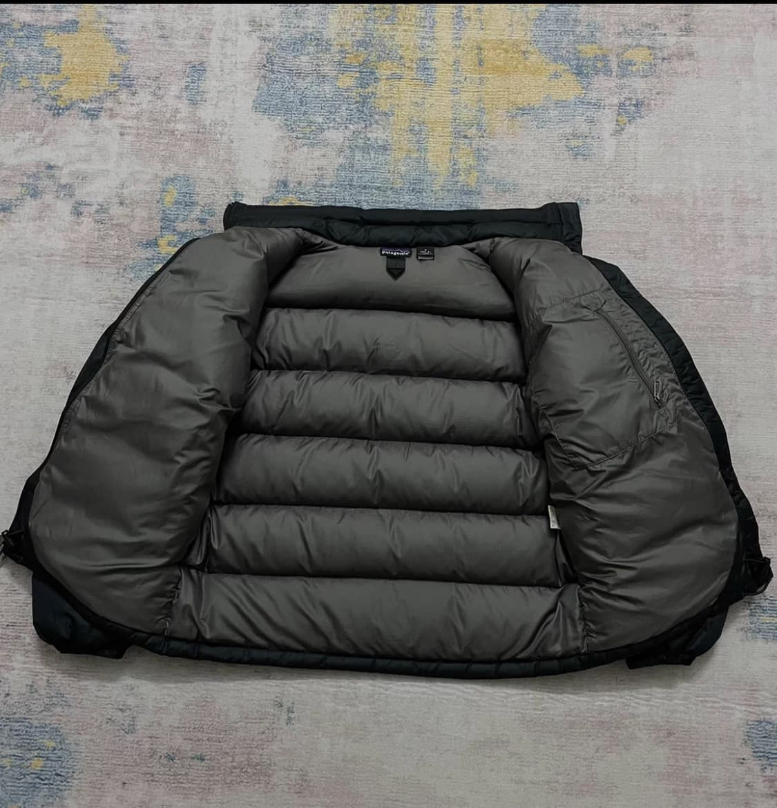 (S)00s 파타고니아 패딩 빈티지 패커블 다운 블랙 상품이미지2