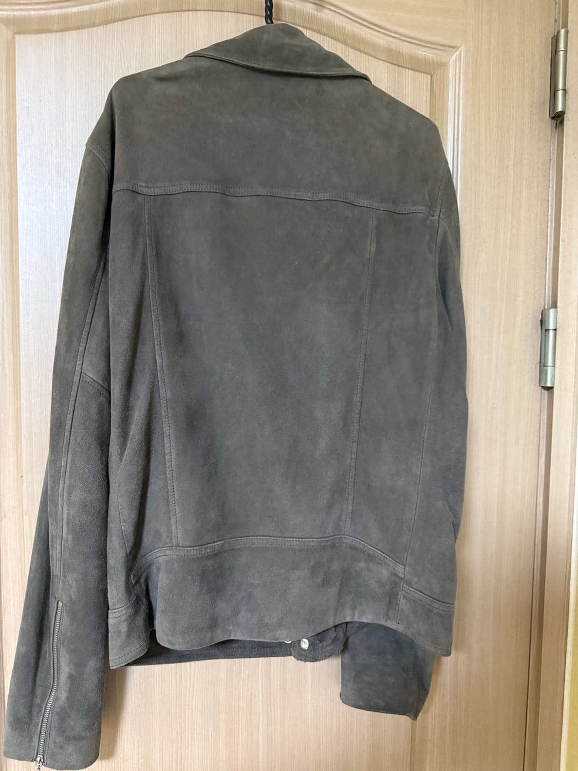 올세인츠 Holt 스웨이드 바이커 자켓 M 상품이미지4