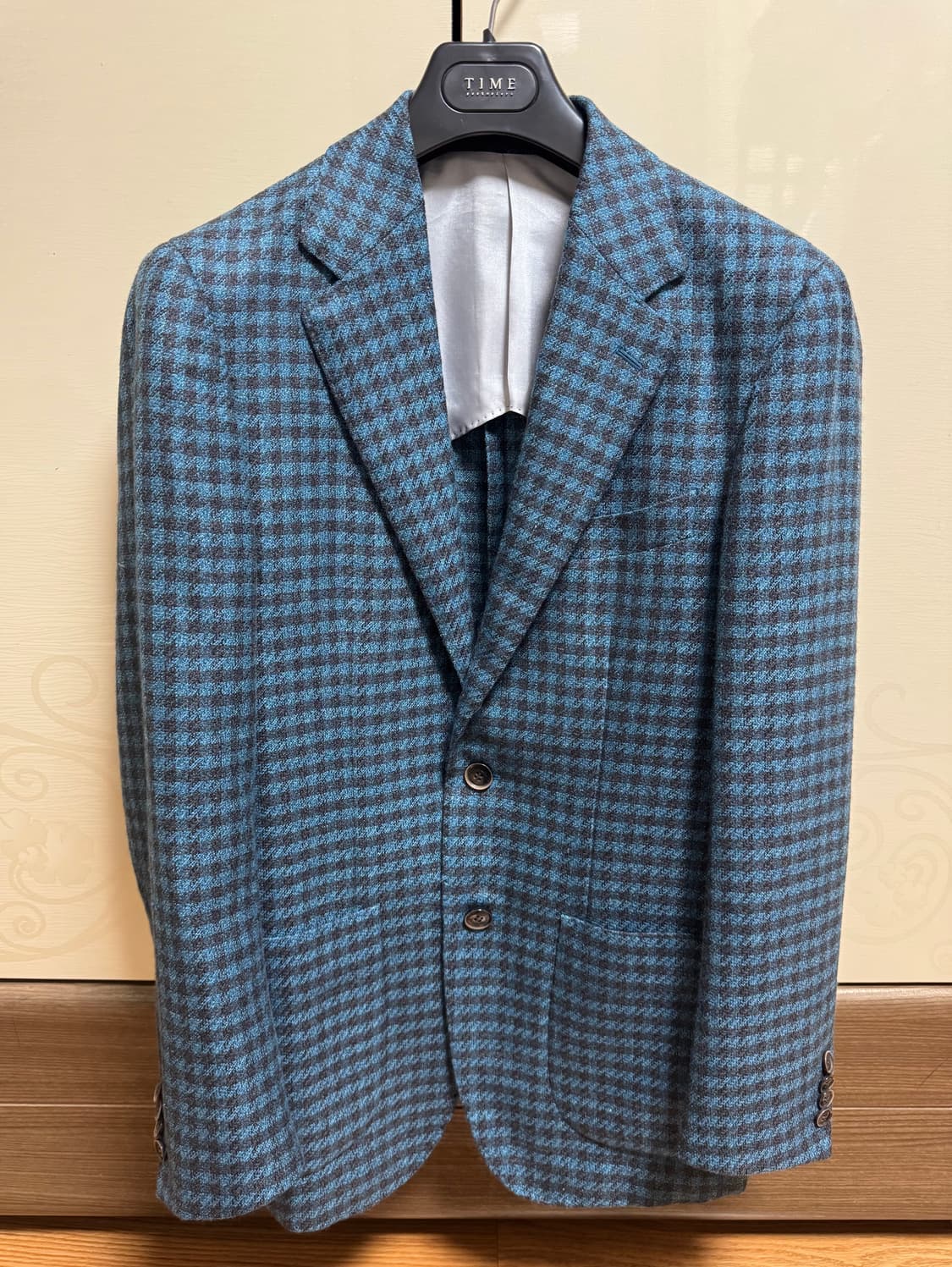 갤럭시 프레스티지 체크블레이저 상품이미지3