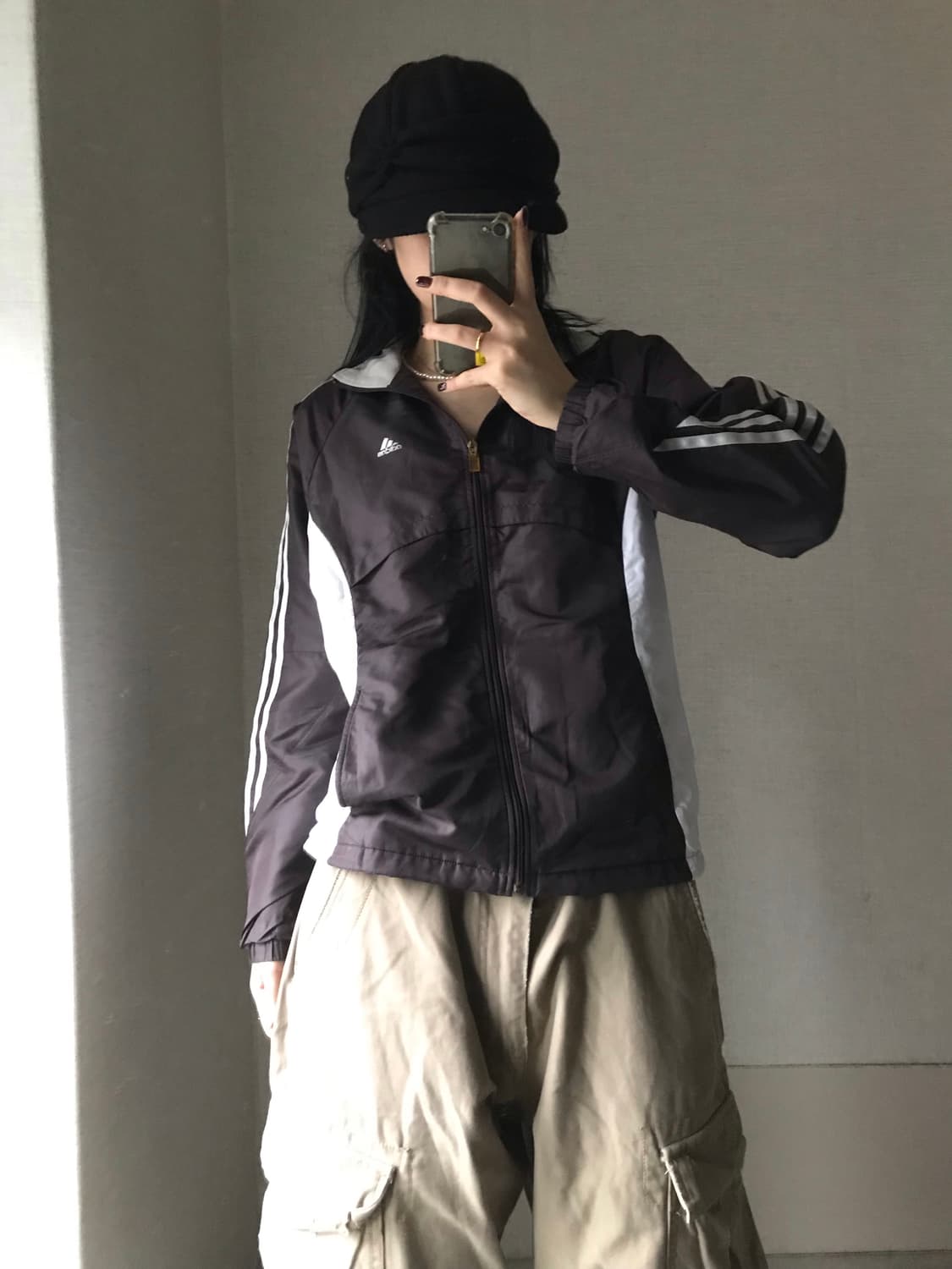 아디다스 브라운 바람막이 상품이미지5
