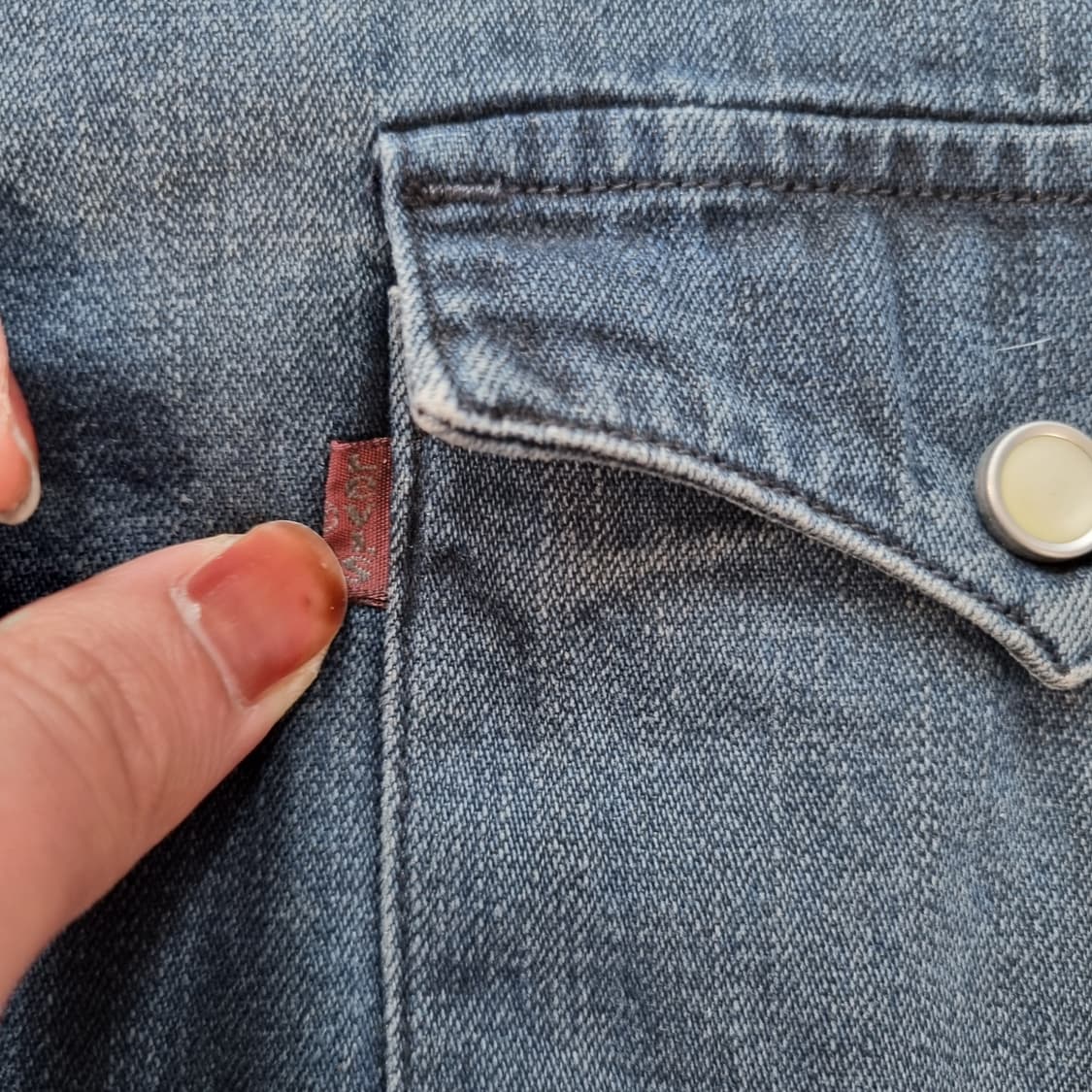 리바이스 웨스턴 셔츠  상품이미지5