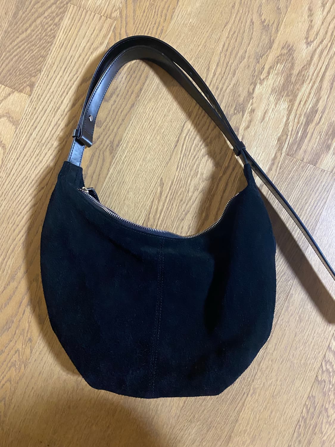 낫띵리튼 숄더 레더 백 스웨이드 shoulder leather bag 상품이미지3