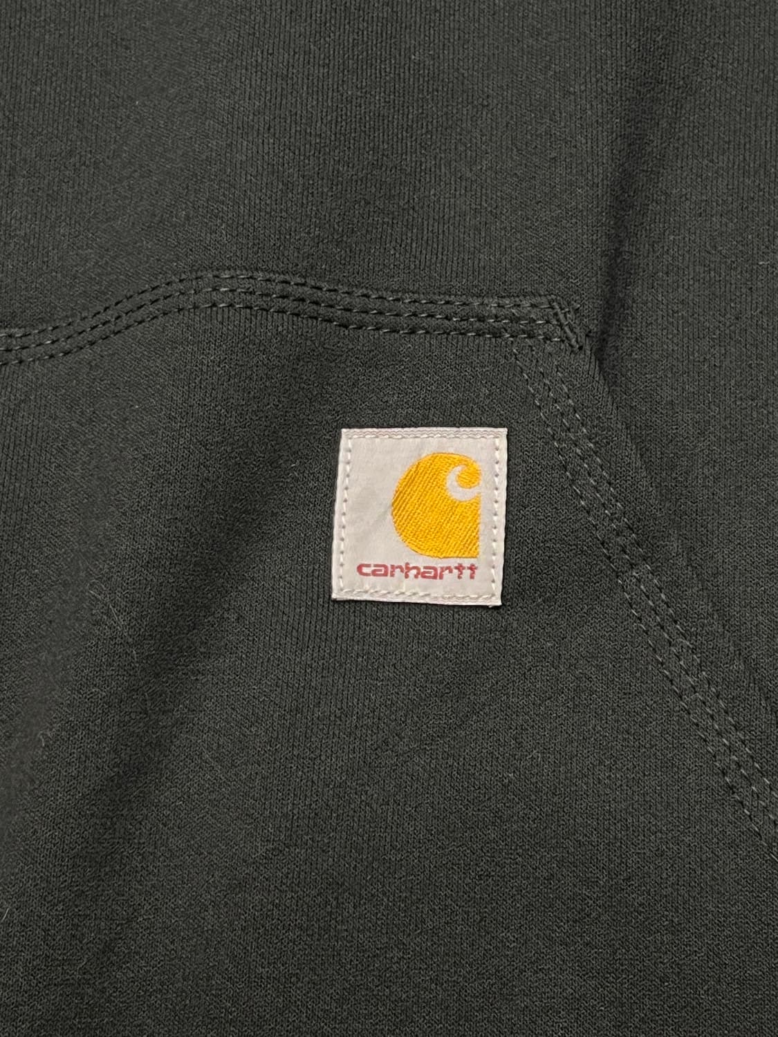 칼하트 자수 후디 L 블랙 상품이미지3