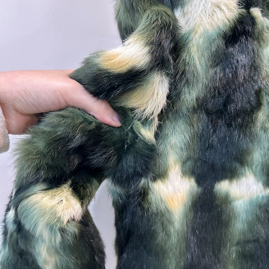 딥그린 레빗퍼 자켓 상품이미지8