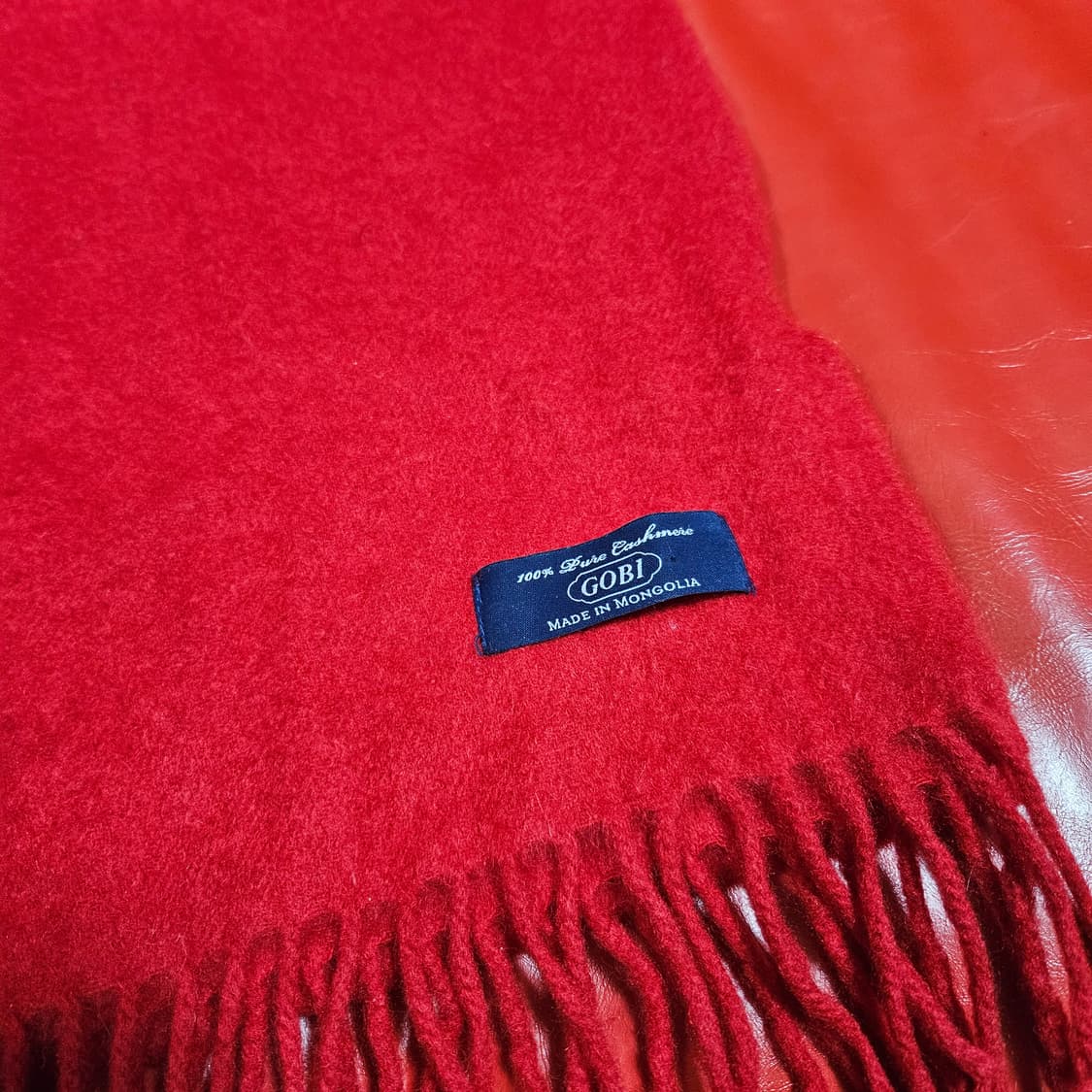 고비(GOBI) 몽골리안 캐시미어 100% 머플러 142cm 상품이미지3