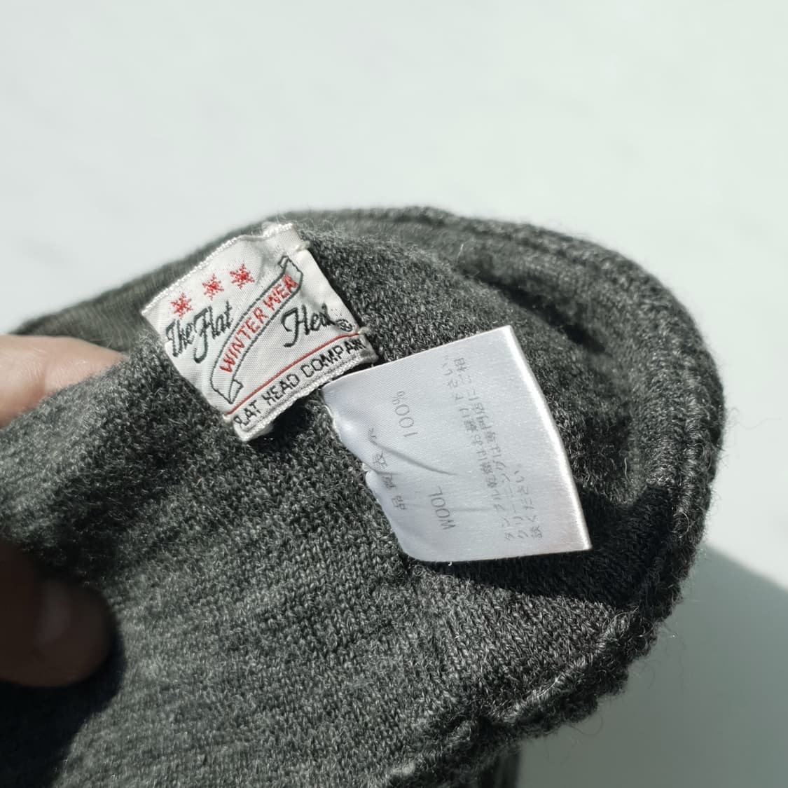 The Flat Head wool beanie 상품이미지9