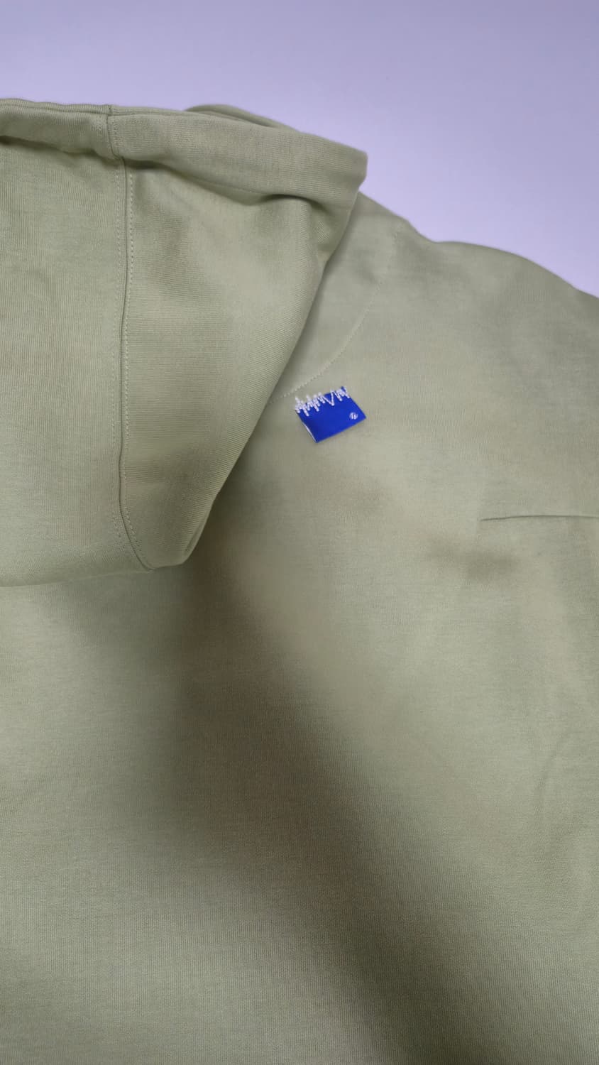 자라 X 아더에러 콜라보 후드티 라이트 그린 상품이미지3