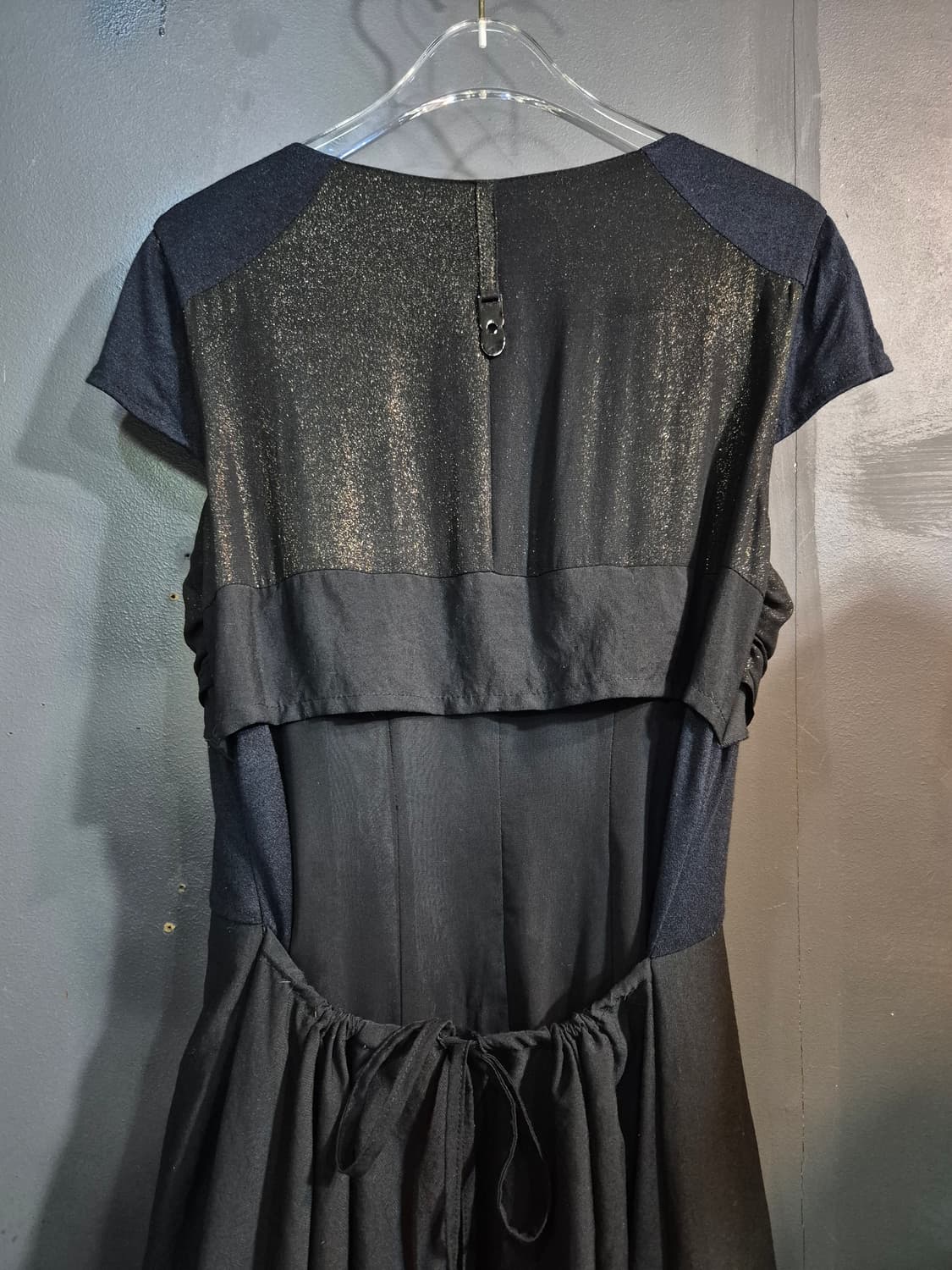 디자이너 DOHYUN 블랙 프릴 원피스 S 상품이미지7