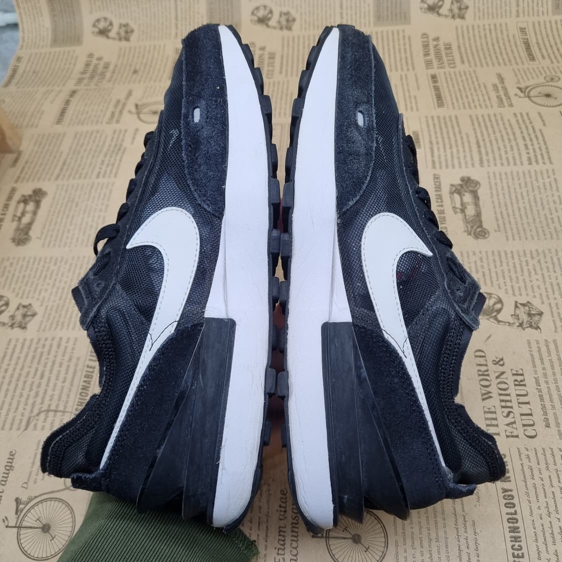 나이키 와플원 블랙 남성운동화260 상품이미지5