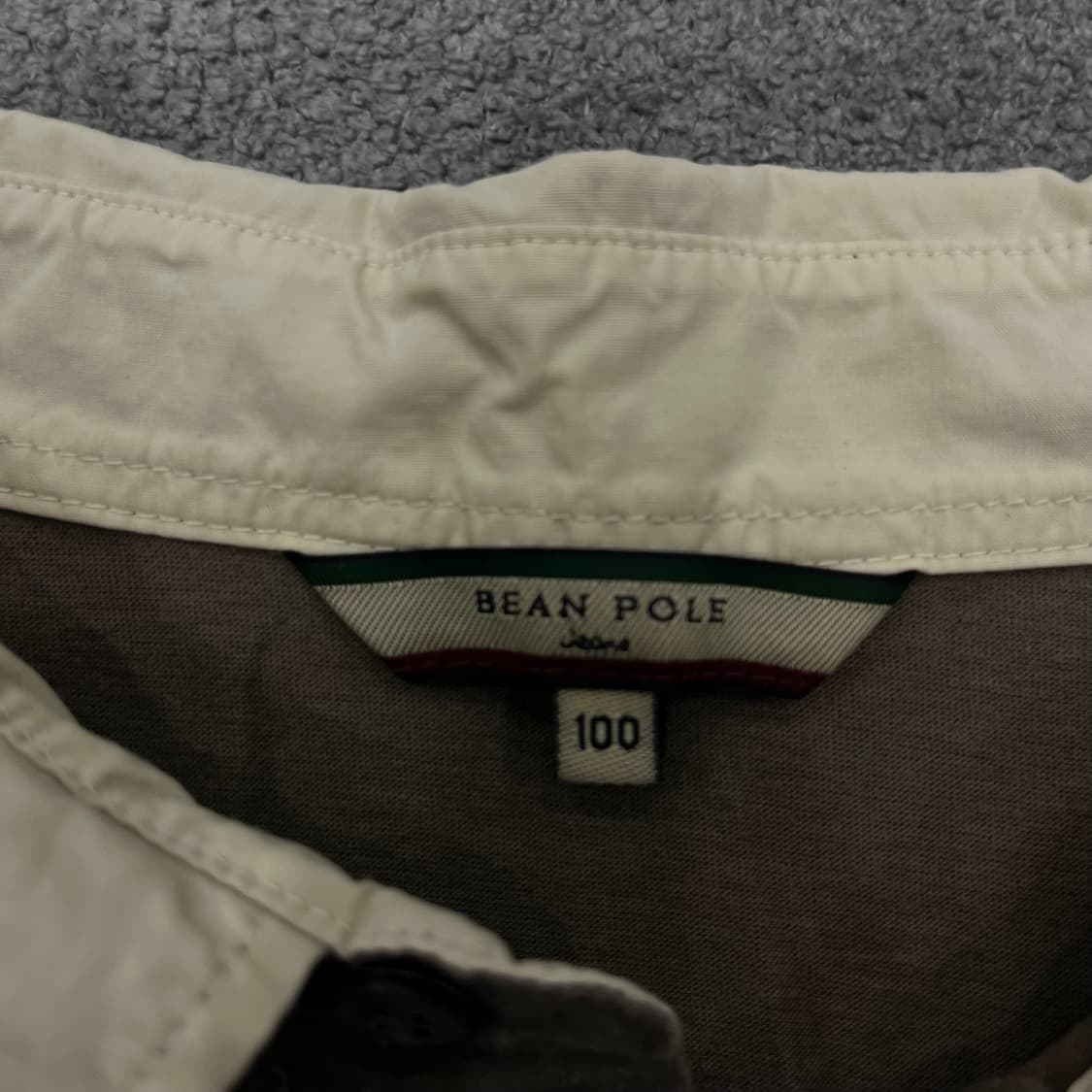 100 빈폴 럭비 카라 긴팔 티셔츠 상품이미지4