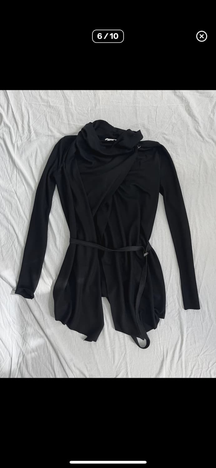 헬무트랭 드레이프 가디건자켓 상품이미지1