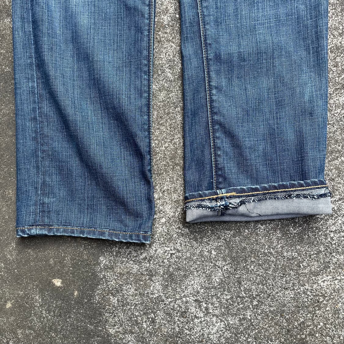 TheProportionofBlu 빈티지 데님팬츠 made in USA 상품이미지4