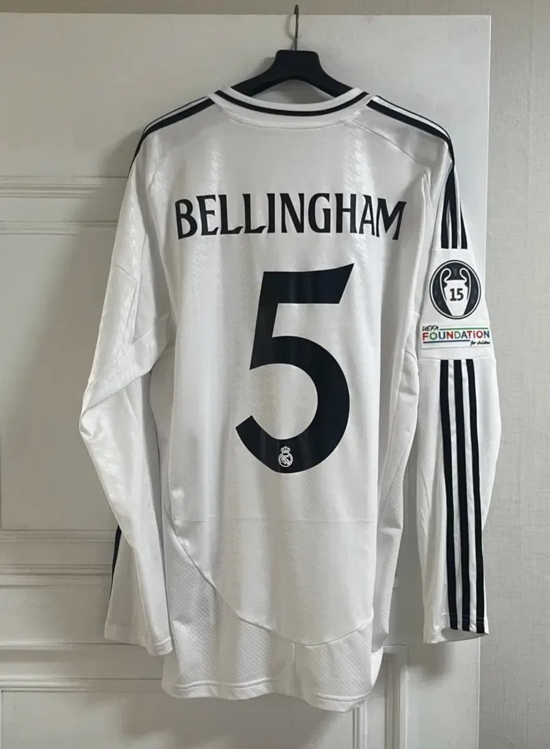 레알마드리드 24-25 벨링엄 긴팔 풀패치 xl 상품이미지4