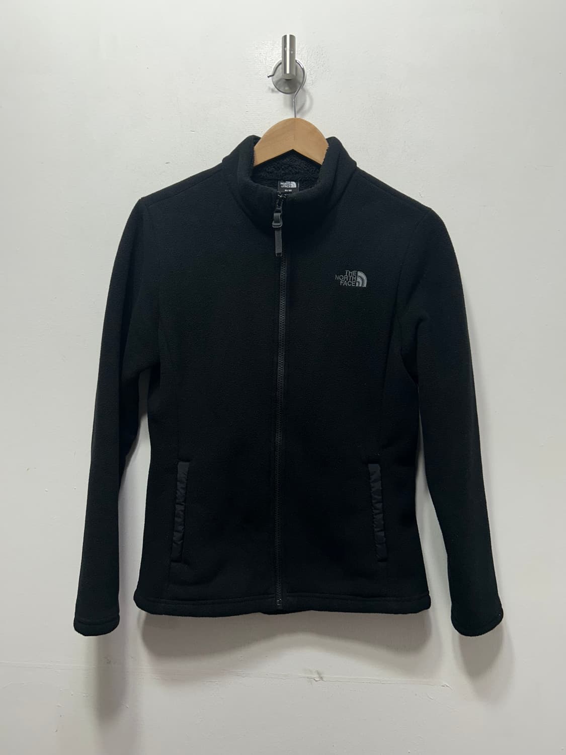 노스페이스 블랙 여성 집업 후리스 자켓 M  상품이미지1